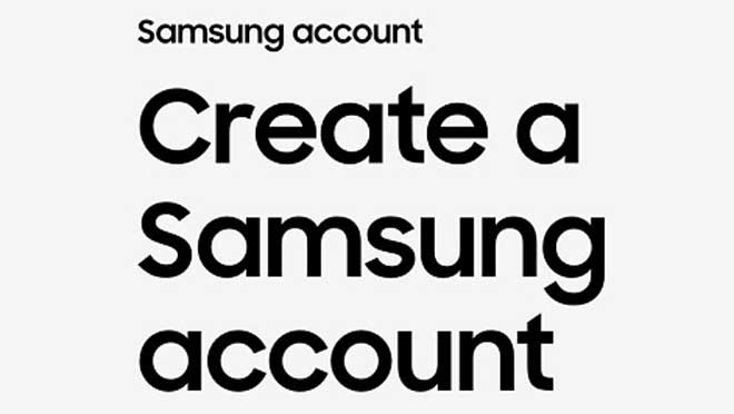 Cara Membuat Akun Samsung