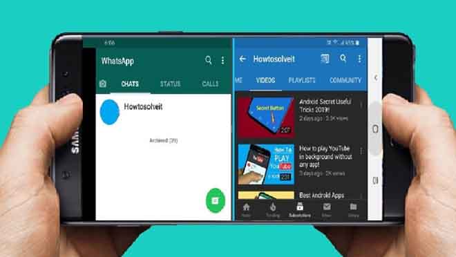 samsung split screen s8